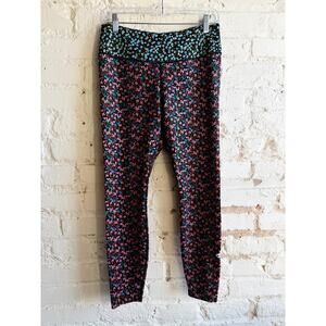 Nike Dri-FIT Floral Print Leggings Women’s Size Large Multicolor Activewear